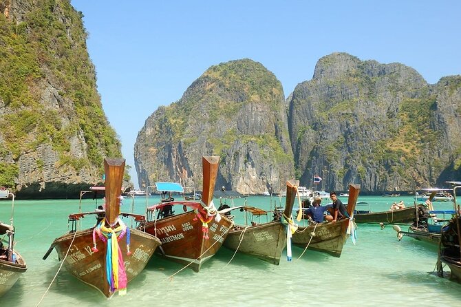 Phi Phi island Tour by Big Boat - The famous stops: Maya Bay, Monkey Beach, and Viking Cave