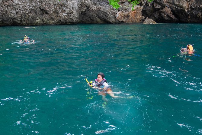 Phi Phi Islands Adventure Day Trip w/ Seaview Lunch by V. Marine - Bamboo Island Beach Time: The Proper Swim Break
