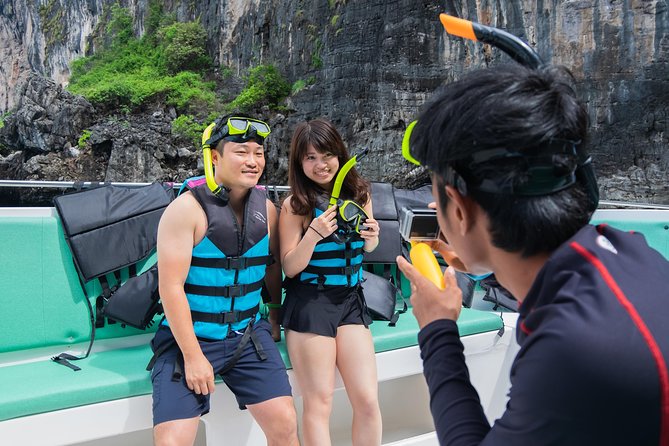 Phi Phi Islands Adventure Day Trip w/ Seaview Lunch by V. Marine - Phuket Pickup to Royal Phuket Marina: Start-to-Finish Pace
