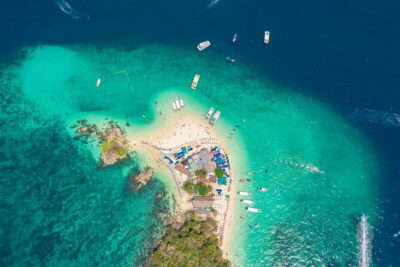 Phi Phi Islands and Khai Island by Premium Speed Catamaran - Khai Nai and Khai Nok: white sand time without the long haul