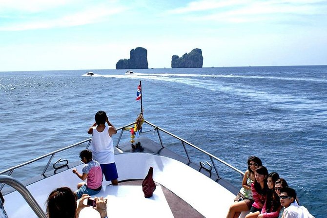 Phi Phi Islands Snorkeling Tour By Phi Phi Cruiser From Phuket - Maya Bay area views and the Andaman Sea cruise pace