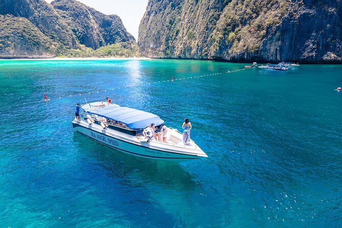 Phi Phi Islands Snorkeling Tour with 7 Stops & Lunch from Phuket - Getting started at Sea Angel Cruise2 in Phuket