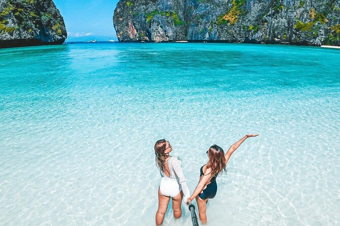 Phi Phi Islands Snorkeling Tour with 7 Stops & Lunch from Phuket - Maya Bay: famous scenery, brief time on the clock