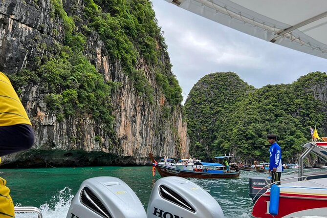 Phi Phi Islands Speedboat Full-Day Tour from Phuket+ Buffet Lunch - Ao Ton Sai Bay on Phi Phi Don: buffet lunch and beach time