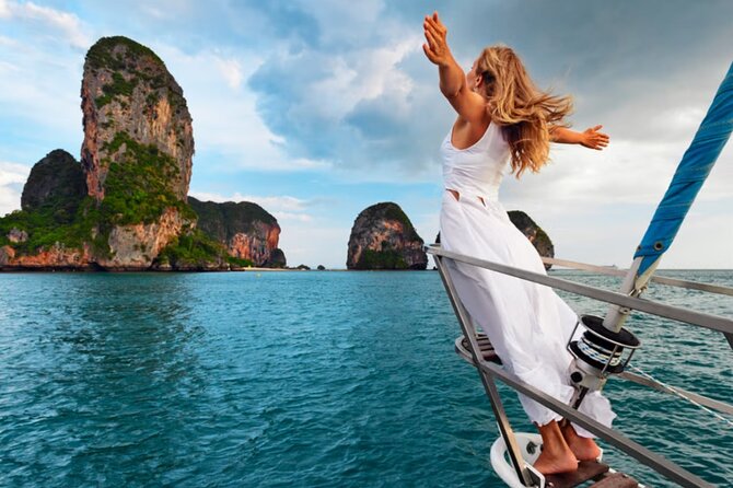 Phi Phi Islands Tour by Luxury Big Boat from Phuket - Pileh Lagoon and Viking Cave: emerald water and ship-shaped art