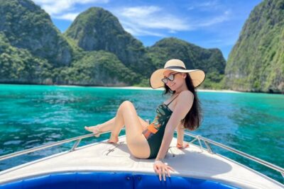 Phi Phi, Maya Bay, Khai Island & Seaview Lunch PREMIUM TRIP - Maya Bay: Movie-Famous Beach With a Real-World Reality Check