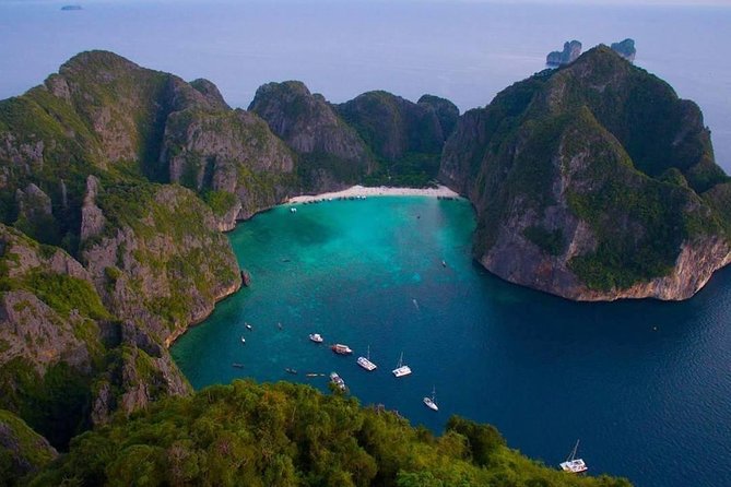 Phi Phi , Maya Bay & Khai Island snorkeling trip by Speed Boat - Loh Samah Bay: Viking Cave Views, Monkey Beach, and Snorkel Time
