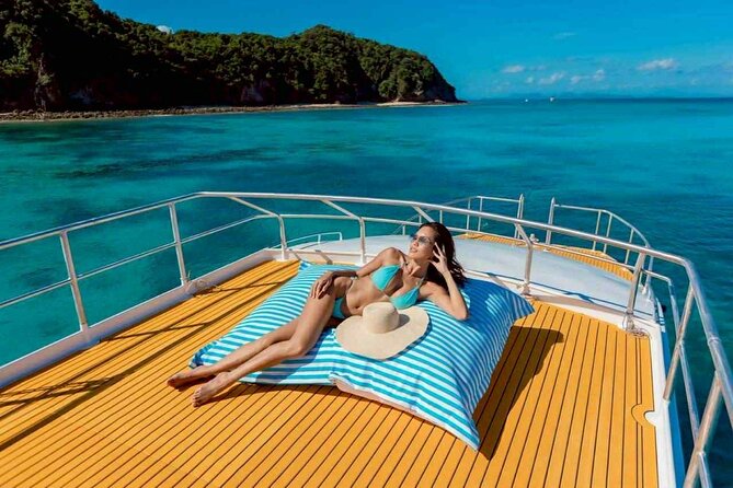 PhiPhi Maya Bay, Maiton island with Sunset by luxury Catamaran - Phi Phi Islands: white sand, Viking Cave views, and lagoon scenery