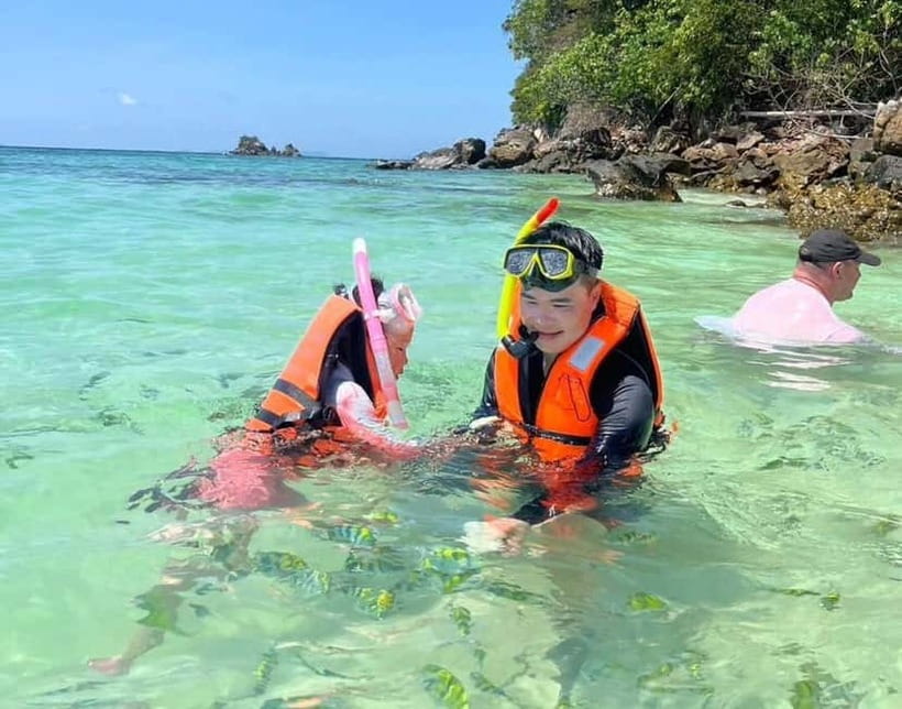 Phuket: 3 Khai Islands Speedboat Tour- Snorkeling & Relaxing - Stop-by-stop on Khai: Shallow snorkeling that’s friendly for first-timers