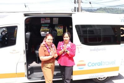 Phuket Airport–Hotel Private Transfer + Free SIM - The welcome extras: garland necklace flower and bottled water