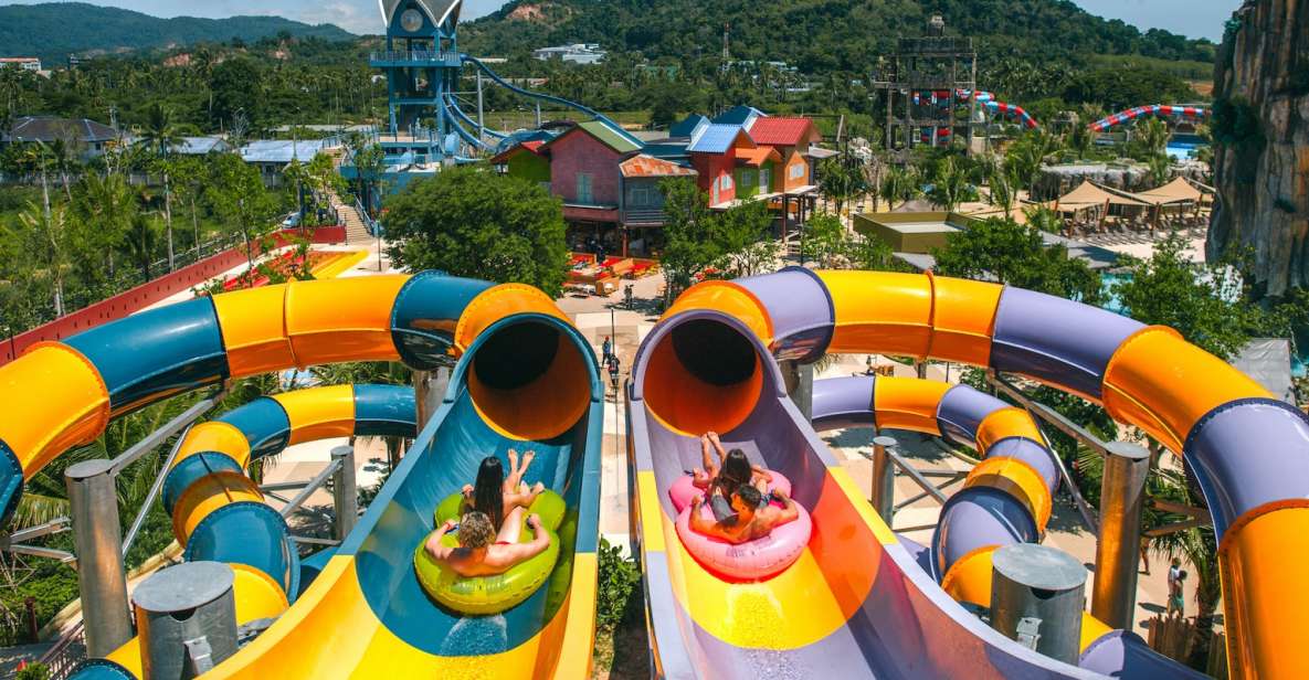 Phuket: Andamanda Water Park Ticket - Extreme Waterslides: 12 Big Drops, Strict Limits, Real Safety