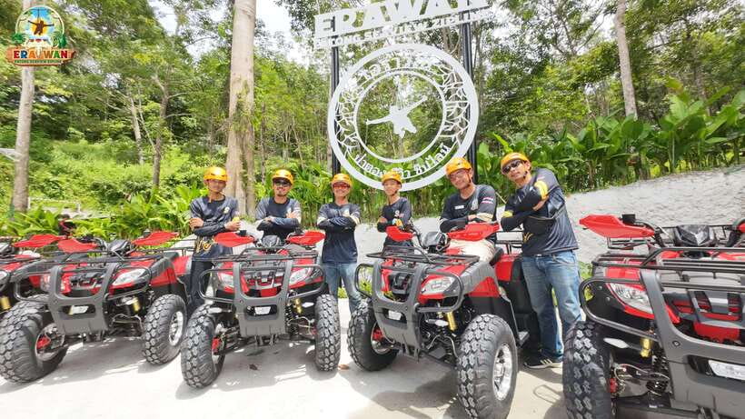 Phuket: ATV Quad Mountain Adventure with Panoramic Sea View - Getting There: Erawan Patong Seaview Zipline Check-In