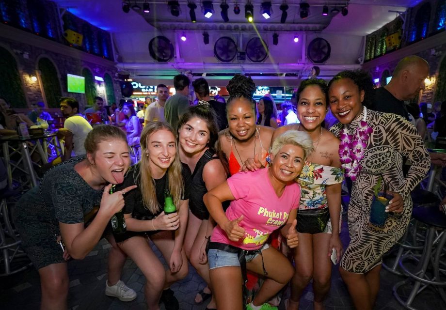 Phuket: Bar Crawl Tour - Bangla Road at 9:30 PM: timing and atmosphere