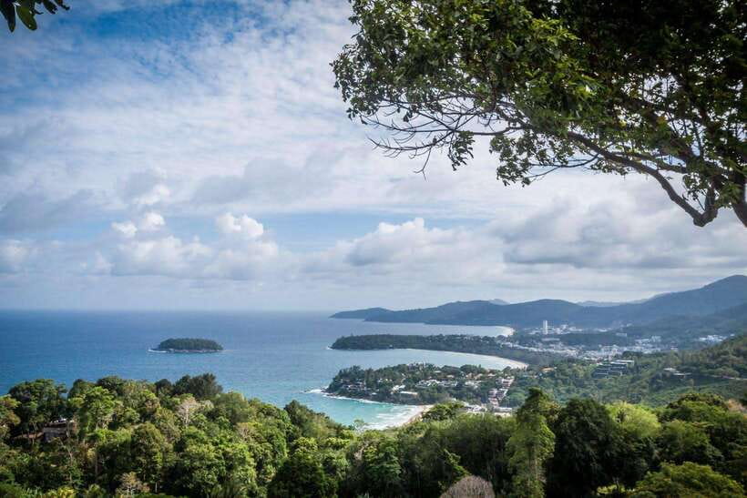 Phuket City Tour with Viewpoints, Temples & Elephant Feeding - Karon Viewpoint: Best-Case Beach Photos in the Morning Light