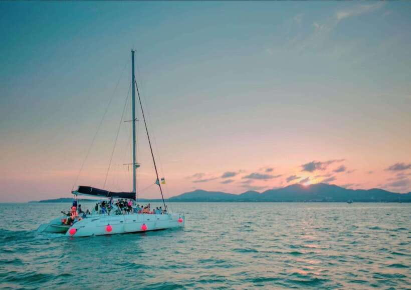 Phuket: Coral Island Catamaran Cruise with Sunset Dinner - Entering Phuket’s sunset cruise world from Patong, Kata, or Karon