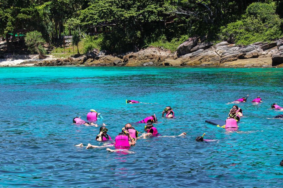 Phuket: Coral Island Day Tour by Speedboat - Coral Island Day: Snorkel Gear, Beach Time, and Lunch at Kahung Beach