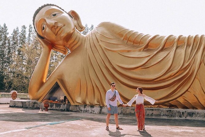 Phuket Giant Water Lilies & Temple Tour - Private & All-Inclusive - Wat Phra Thong: The Half-Buried Golden Buddha Stop