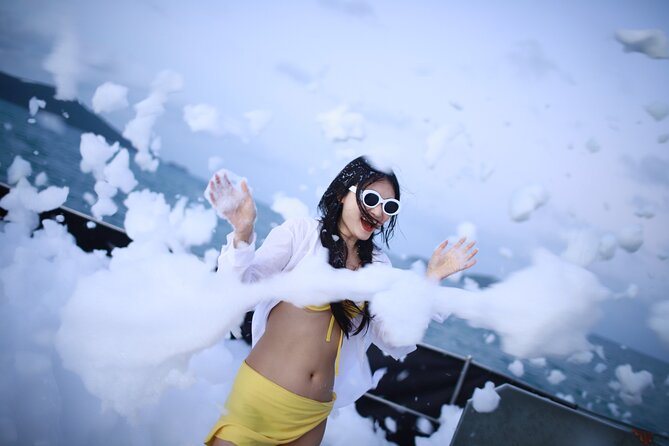 Phuket: Islands Hopping Catamaran Tour with Foam Party - A party catamaran that still fits real snorkeling