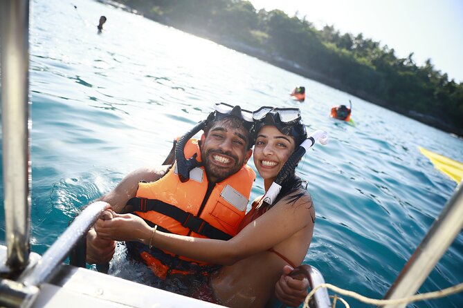 Phuket: Islands Hopping Catamaran Tour with Foam Party - Transfers, meeting point, and how big the group feels