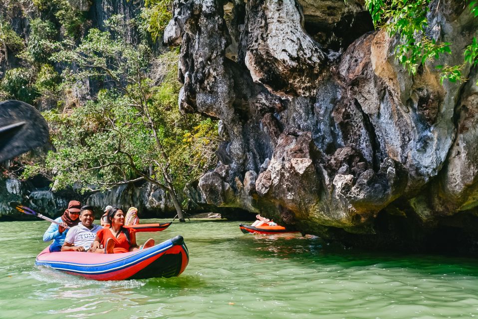 Phuket: James Bond Island Longtail Boat and Sea Canoe Tour - Longtail boat through Phang Nga mangroves: the scenery you’re really buying