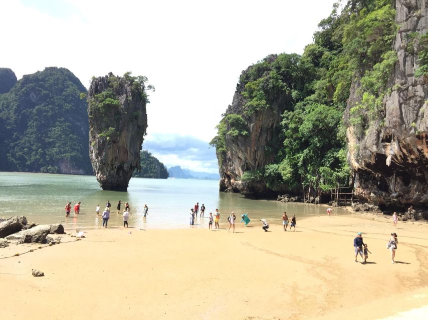 Phuket: James Bond Island Longtail Boat and Sea Canoe Tour - Sea canoe around Talu Island: fun paddling with a guide handling the hard parts