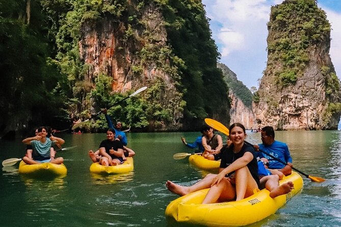 Phuket: James Bond Island & Phang Nga Bay Sunset Luxury Yacht - Hong Island Canoeing and the Floating Krathong Lantern Moment