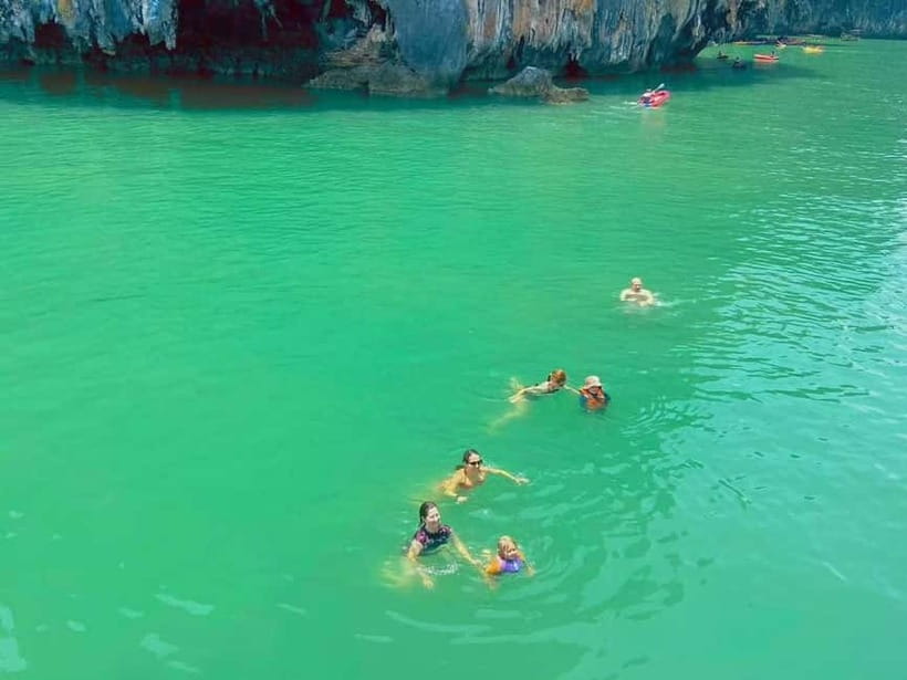 Phuket: James Bond Island Sea Canoe with lunch by Big Boat - Nakae (Koh Naka Yai): beach time plus paddleboarding fun
