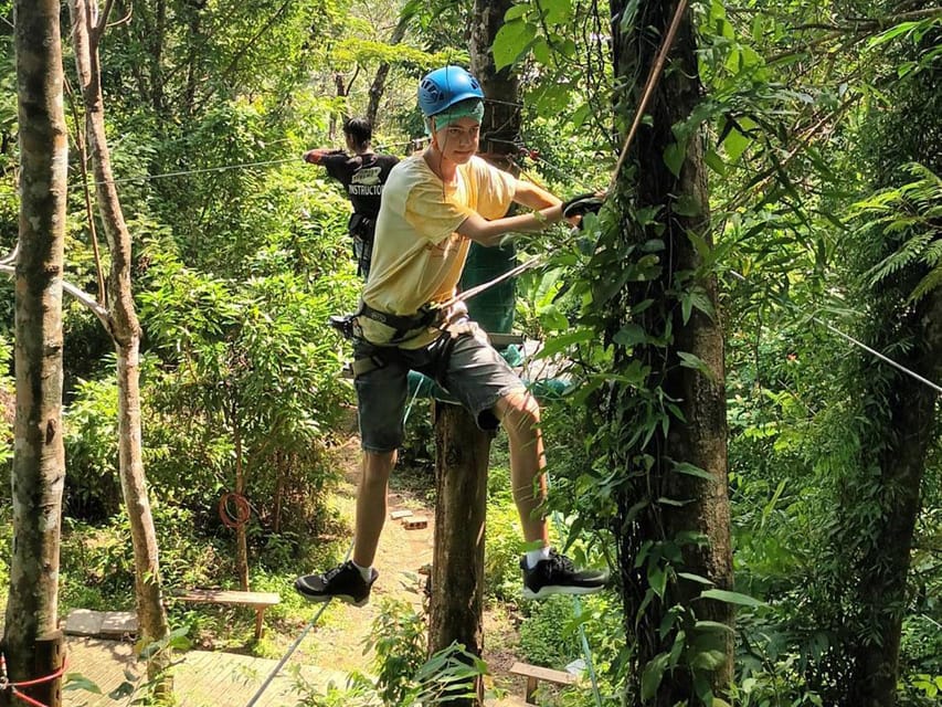 Phuket: Jungle Xtrem Adventures and Zipline Park - Getting Kitted Up and Staying Safe: Harness Gear, Dual Systems, and a Safety Net