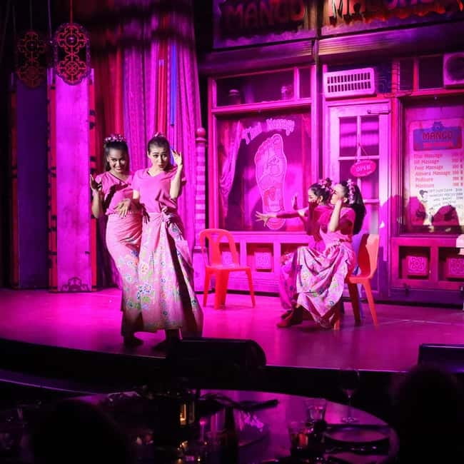 Phuket: Junkyard Theatre Dinner & Show - Show Only Ticket - Quirky musical numbers, dance routines, and cabaret-style comedy
