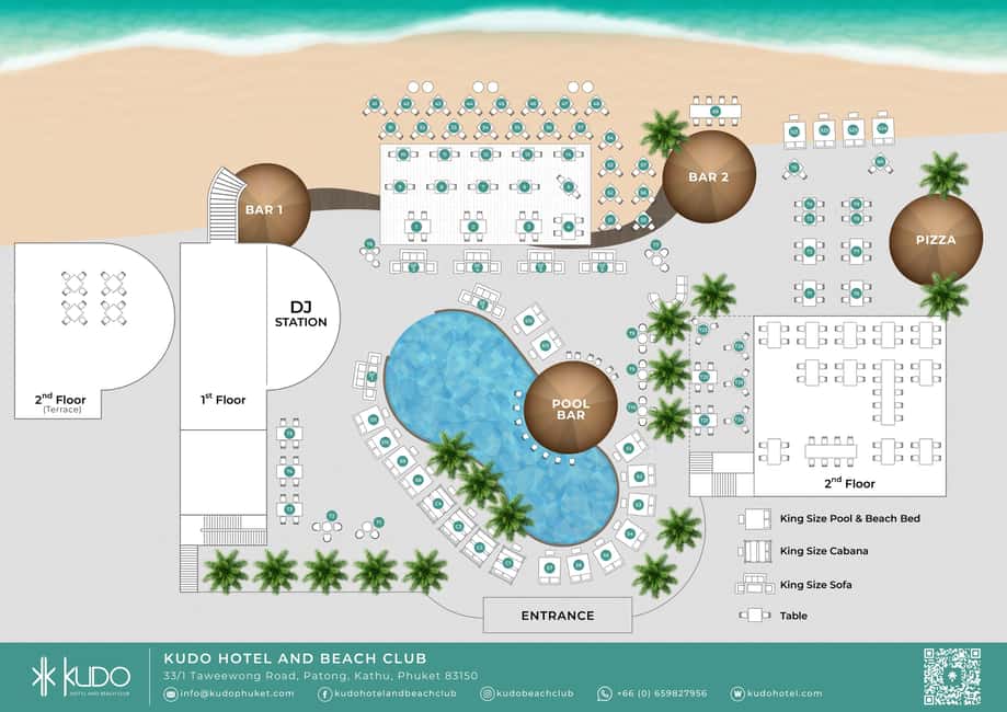 Phuket: Kudo Beach Club Entry with Set Menu - Key things you should know before you go