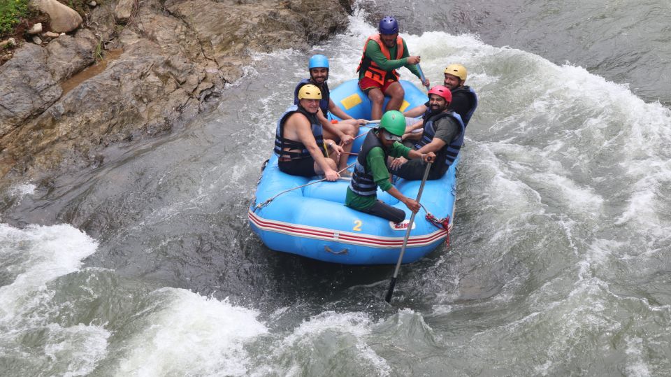 Phuket: Monkey Cave, Water Rafting, Zipline with ATV Option - Camp lunch, mini-trek, and the waterfall reset