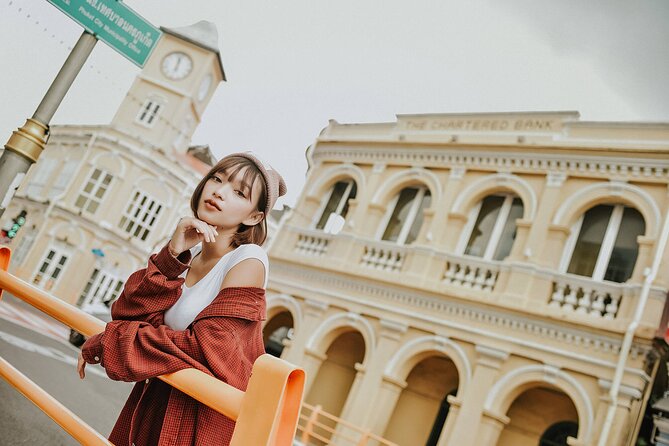 Phuket Old Town street photoshoot - Photo Delivery: Unlimited JPGs Now, Edited Picks Later