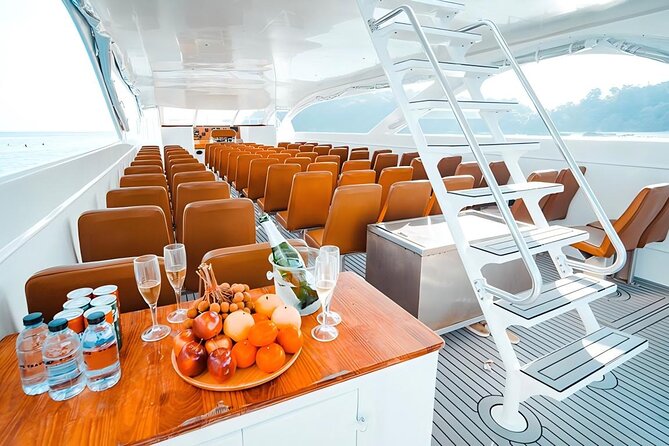Phuket: Phi Phi, Bamboo & Maiton Speed Catamaran Tour - Phi Phi Don Lunch + Snorkeling Around Phi Phi Leh