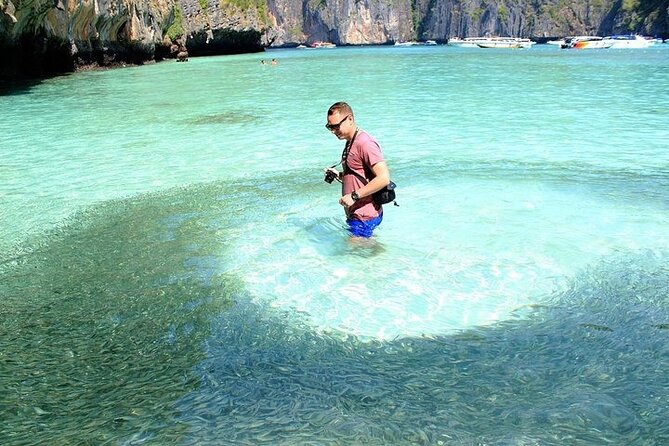 PHUKET: Phi Phi Island by Luxury Cruise"Exc. Gold Class VIP"Lunch - The Phi Phi Le circuit: what you’ll see from the water