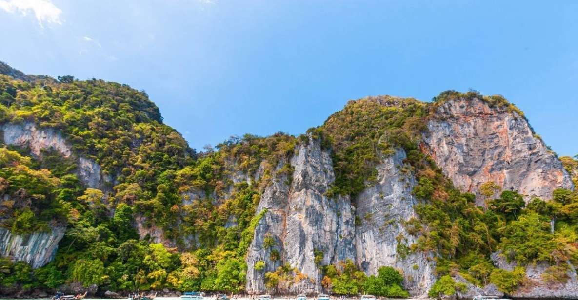 Phuket: Phi Phi Islands and Maya Bay Day Trip with Lunch - Ko Phi Phi Don: buffet lunch, swimming, and a break from the boat