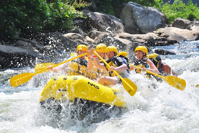 Phuket Rafting ATVing Flying Fox Full Day Activities By VIP Mini Van - A Full-Day Mix in Phuket: Temple Cave, Rapids, ATV, and Flying Fox