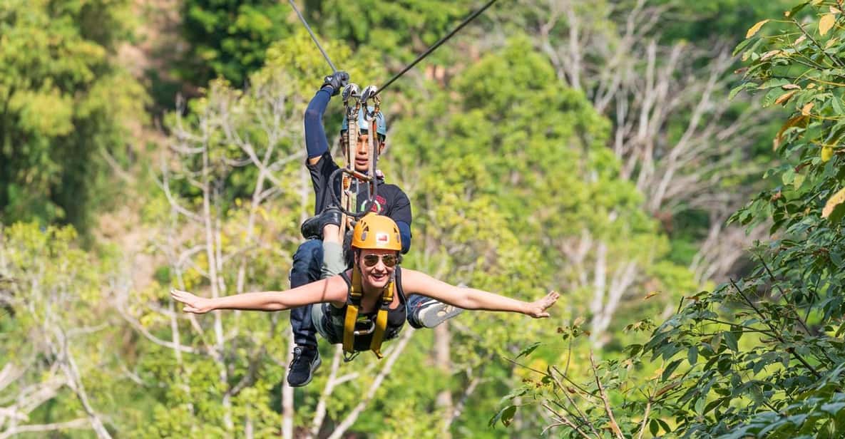 Phuket: Rainforest Eco Zipline Expedition - Ziplines, abseils, and sky bridges: what the flight plan feels like
