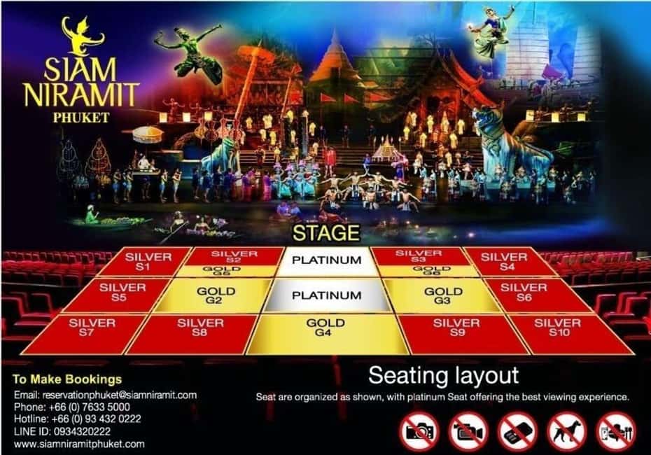 Phuket: Siam Niramit Show with Optional Dinner Buffet - How long the outing takes in real life (4 hours on the calendar)