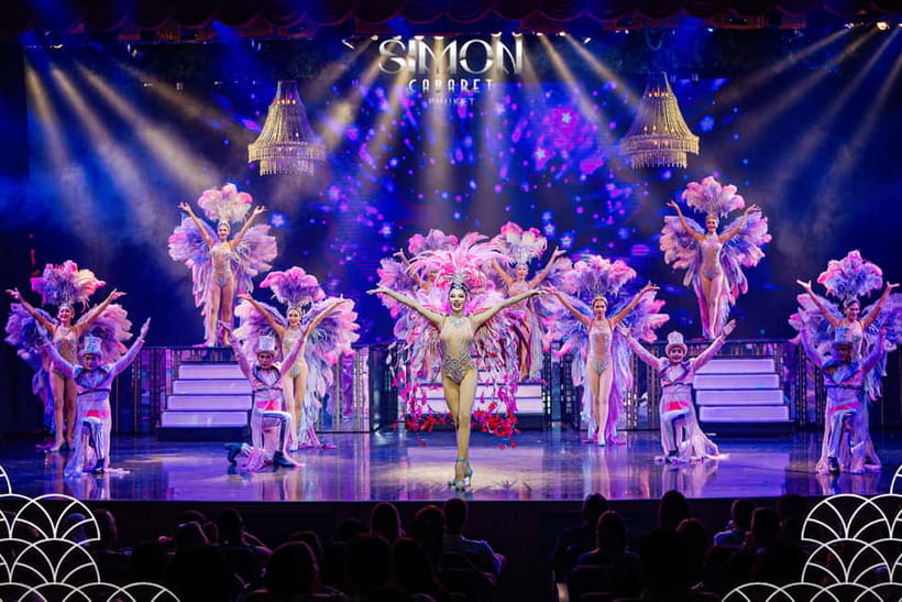 Phuket: Simon Cabaret Show Official Admission Ticket - The Acts: Egypt, Latin America, China, and Thailand