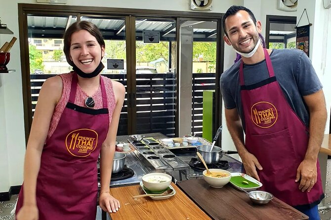Phuket Thai Cooking Class with Market Tour Option - Taste, portion size, and how to pace yourself