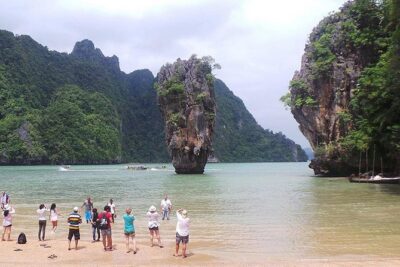 Phuket to James Bond Island Tour Including Sea Canoeing by Longtail Boat - Phang Nga Bay national park area: a quick sight stop before the water