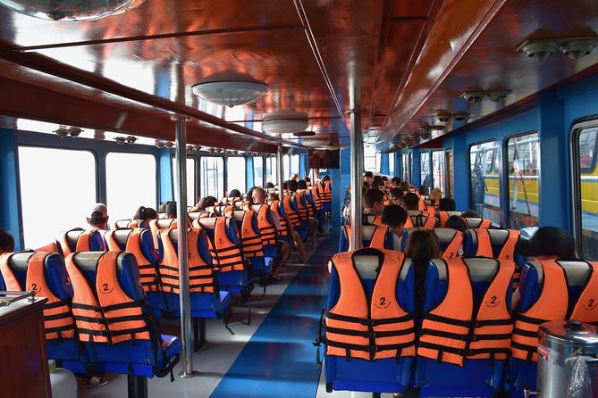 Phuket to Railay Beach by Ao Nang Princess Ferry - Arriving at Railay: why the longtail boat step is the real event