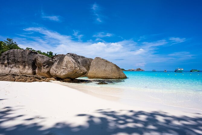 Phuket to Similan Islands Snorkeling Tour - Similan Islands National Park (Koh 8): Beach time and peak snorkeling
