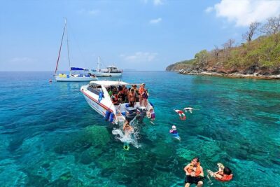 Phuket Two Islands Trip to Coral & Raya Island by Speed Boat - Coral Island (10:00–11:30): white sand, quick reset, optional sea activities