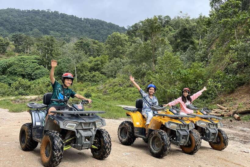 Phuket Ultimate Combo: Jungle ATV & Zipline Adventure - ATV Jungle Trails: Safety Briefing, Time on the Bike, and Mud Reality