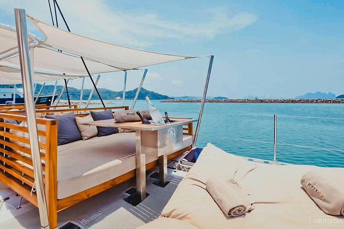 Phuket VIP Hype Luxury Boat Cruise with Party & DJ Vibes - Boarding at Chalong Pier: from hotel pickup to VIP mode