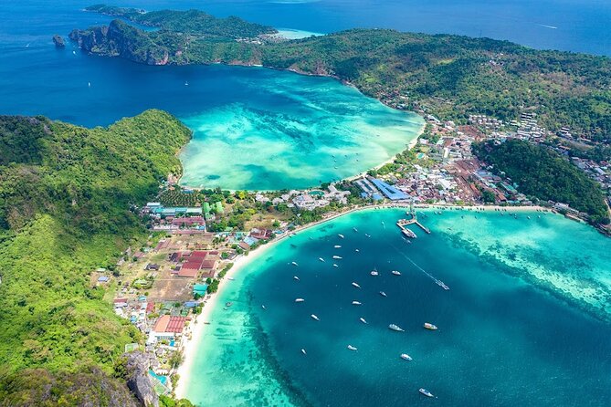 Phuket: Wow Andaman Snorkeling Trip to Phi Phi & Bamboo Islands - Pileh Lagoon (Pi Leh Bay): a quick jump into turquoise calm