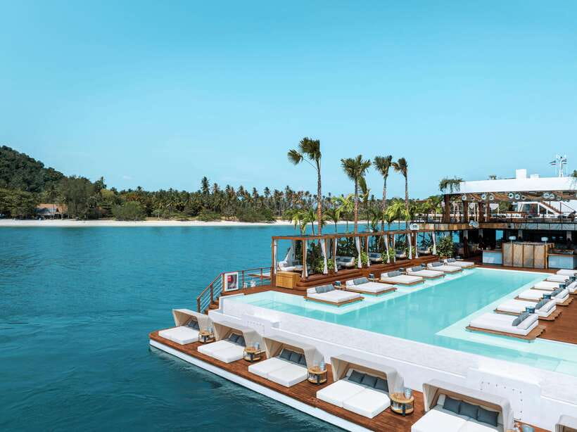 Phuket: YONA Floating Beach Club Day Experience - Entering YONA: a Phuket beach club that floats
