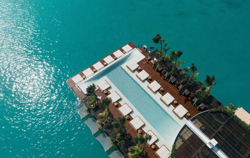 Phuket: YONA Floating Beach Club Day Experience - Getting there: check-in piers and the shuttle-boat ride
