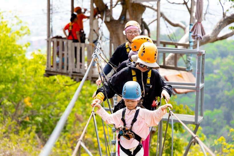 Phuket: Zipline Flying Higher than a Hawk with ATV Option - Skyline Adventure Phuket: Pickup That Gets You Moving Fast